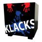Preview: Baff Klacks Trommelhocker Schwarz Cajon mit Sitzpad