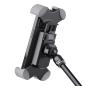 Preview: K-M 19753 Smartphone-Halter mit Mikrofasertuch