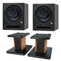Preview: Presonus Studio-Monitor Eris Pro 8 1 Paar mit Boxenständer Palisander