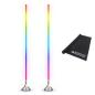 Preview: Neewer Dauerlicht NF01 Stablicht RGB Smart-Standleuchte 2 Stück mit Tuch