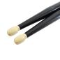 Preview: keepdrum 5AB Black Hickory Schlagzeugstöcke Schwarz 12 Paar