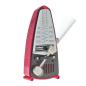Preview: Wittner Metronom Taktell Piccolo mechanisch Dunkelrosa mit Tuch