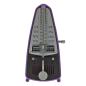Preview: Wittner Metronom Taktell Piccolo mechanisch Violett mit Tuch
