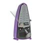 Preview: Wittner Metronom Taktell Piccolo mechanisch Violett mit Tuch