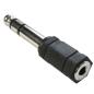 Preview: keepdrum ADA059 Klinken-Adapter 3,5mm Buchse zu 6,3mm 2-STÜCK