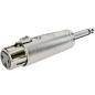 Preview: keepdrum ADP11 XLR Female - 6,3mm Klinke Stecker Male Adapter