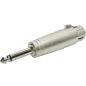 Preview: keepdrum ADP11 XLR Female - 6,3mm Klinke Stecker Male Adapter