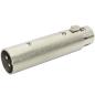 Preview: keepdrum ADP09 XLR-Male - XLR-Female Adapter Kupplung