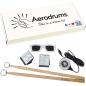 Preview: Aerodrums Air-Drumming E-Drum mit Sticks 5BB Black