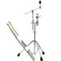 Preview: Sonor Tom-Beckenständer CTS 4000  mit Schlagzeugstöcken
