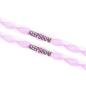 Preview: keepdrum DA-P Acryl Schlagzeugstöcke 5B transparent 1 Paar Pink