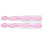 Preview: keepdrum DA-P Acryl Schlagzeugstöcke 5B transparent 1 Paar Pink