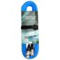Preview: keepdrum DMX004 BL 15m DMX Kabel Blau 3-pol XLR 100Ohm