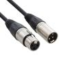 Preview: keepdrum 3m DMX Kabel 3-pol XLR 100-Ohm