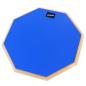 Preview: keepdrum DP-BL12 Drum Practice Pad Blau 12 mit Schlagzeugstöcken