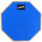 Preview: keepdrum DP-BL12 Practice Pad Blau 12 mit Sticks 5BB