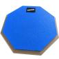 Preview: keepdrum DP-BL12 Practice Pad Blau 12 mit Sticks 5BB