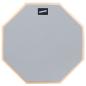 Preview: keepdrum DP-GY12 Drum Practice Pad Grau 12 mit Schlagzeugstöcken