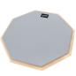Preview: keepdrum DP-GY12 Drum Practice Pad Grau 12 mit Schlagzeugstöcken