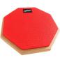 Preview: keepdrum DP-RD Drum Practice Pad Rot Übungspad 8mm Gewinde
