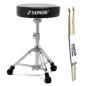 Preview: Sonor Schlagzeug Hocker DT 2000 mit Schlagzeugstöcken