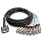 Preview: Hosa DTF-807 Multicore Kabel 8-fach DB25 XLR-F 7m