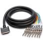 Preview: Hosa DTP-802 Multicore Kabel 8-Fach DB25 6,3mm 2m