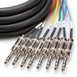 Preview: Hosa DTP-802 Multicore Kabel 8-Fach DB25 6,3mm 2m