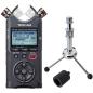 Preview: Tascam DR-40X Recorder mit Tripod Stativ mit Adapter