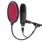 Preview: keepdrum EMH019RD Mikrofon-Popschutz Rot