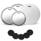 Preview: Evans EPP-EC2SHDD-F Clear Fusion Pro Pack 10-12-14 mit 14“ HD Dry mit Damper Pads