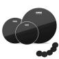 Preview: Evans ETP-CHR-S Black Chrome Standard mit Damper Pads