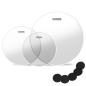 Preview: Evans ETP-G2CLR-S Clear Fell Pack Standard 12 - 13 - 16 mit  Pads