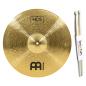 Preview: Meinl Becken HCS18C Crash 18 Zoll mit keepdrum Schlagzeugstöcke