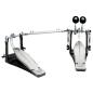 Preview: Tama Doppelpedal HPDS1TW Dyna-Sync  mit Schlagzeugstöcken