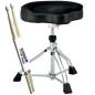 Preview: Tama Schlagzeughocker HT530BCN Glide Rider  mit Schlagzeugstöcken