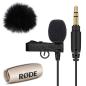 Preview: Rode Lavalier GO Mikrofon mit MicDrop und Windschutz