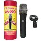 Preview: Telefunken Mikrofon M80 Standard mit Mikrofonständer gerade