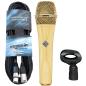 Preview: Telefunken M80 Gold dynamisches Mikrofon mit Kabel