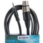 Preview: keepdrum MC-008XJ 3m XLR Female - 3,5mm Miniklinke