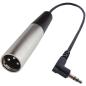 Preview: keepdrum MC025XMJ Audiokabel XLR-M - 3.5mm Klinke