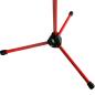 Preview: keepdrum MS106 RD Rot Mikrofonständer  mit 6m XLR Kabel Rot