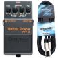 Preview: Boss MT-2 Metal Zone Distortion Pedal mit Gitarrenkabel
