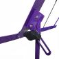 Preview: keepdrum MUS2FL Notenständer Lila mit 4 Klammern
