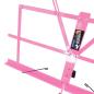Preview: keepdrum MUS2PK Notenpult Pink mit 4 Notenklammern