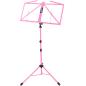 Preview: keepdrum MUS3PK Notenpult Pink mit 4 Notenklammern