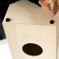 Preview: Meinl MYO-CAJ-OV Cajon Bausatz Ovangkol mit Tasche und Sitzpad