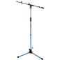 Preview: keepdrum Mikrofonständer MS106 BL Blau mit 6m XLR Kabel Blau