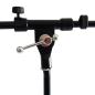 Preview: keepdrum Mikrofonständer MS106 BK mit Getränkehalter