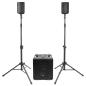 Preview: Vyrve Audio MIZAR PA-System mit Mixer und Stativen B-Ware